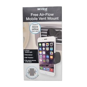 Vibe Auto Free Air-Flow Mobile Vent Mount
